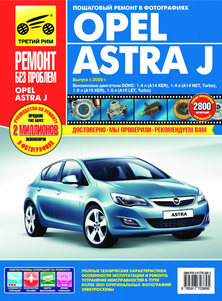 Opel astra j manual