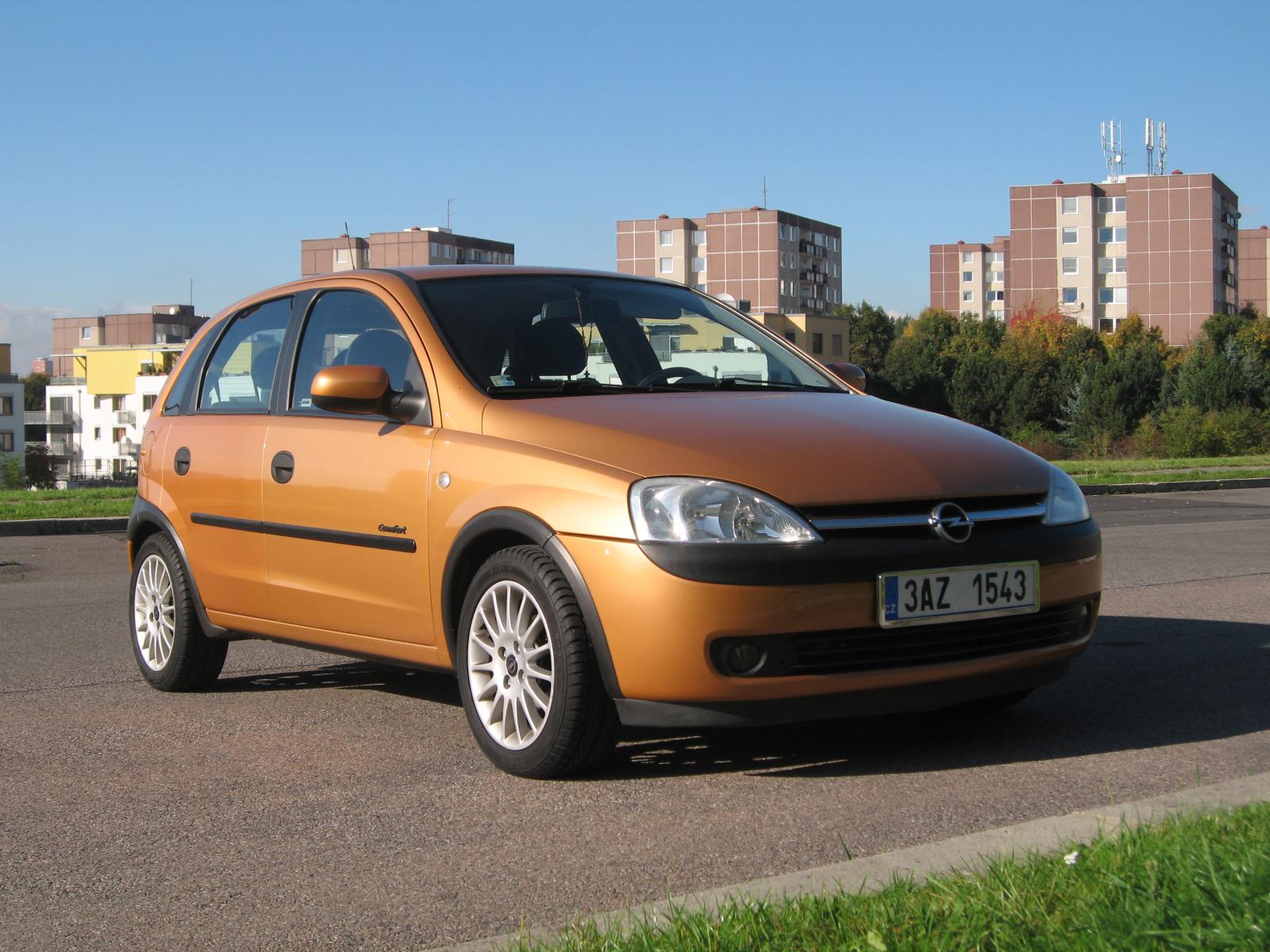 Opel corsa c характеристики