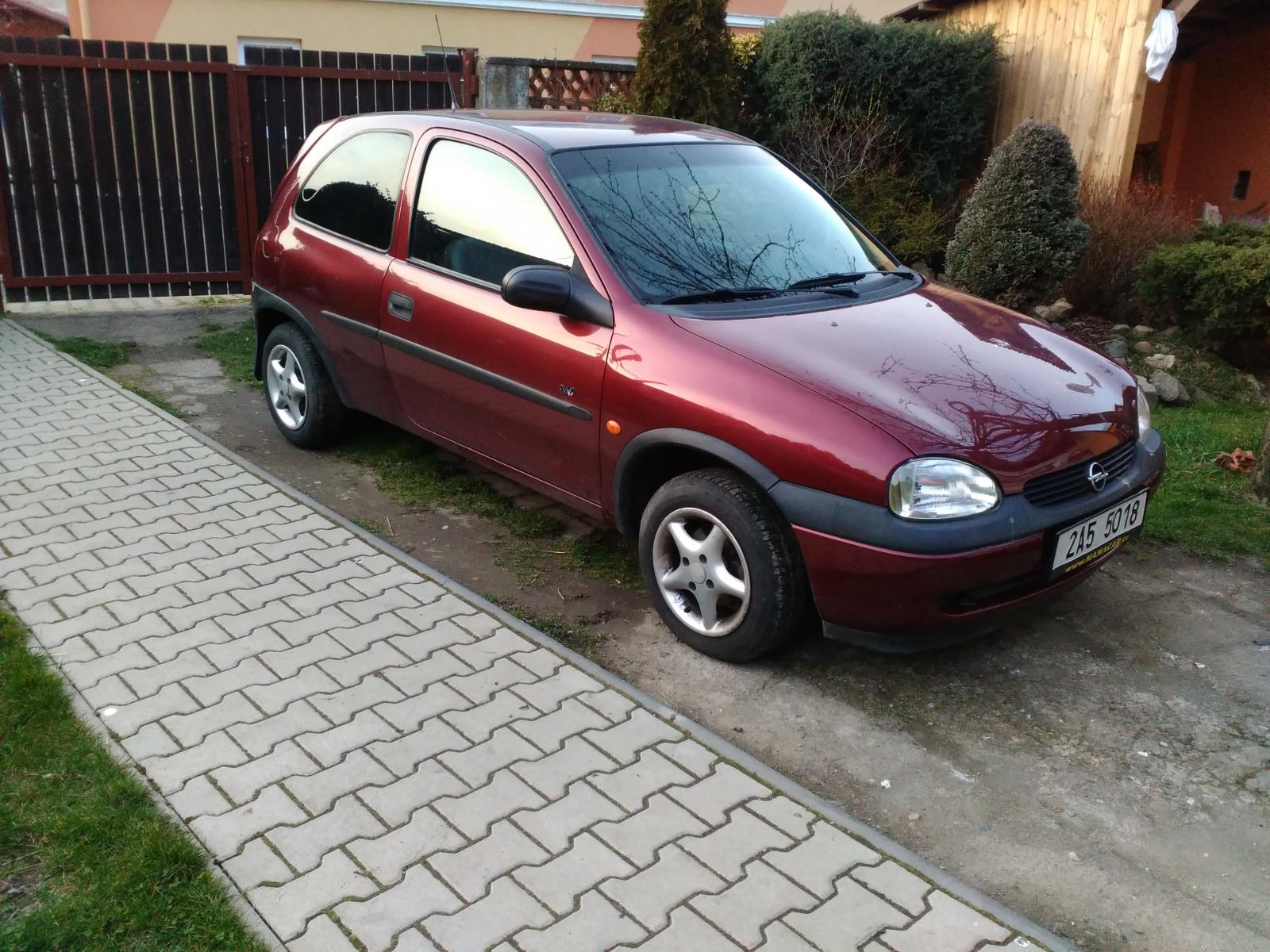 1997 Opel Corsa II B/S93, 2. Generace 1.4 Benzín 44 KW 103 Nm